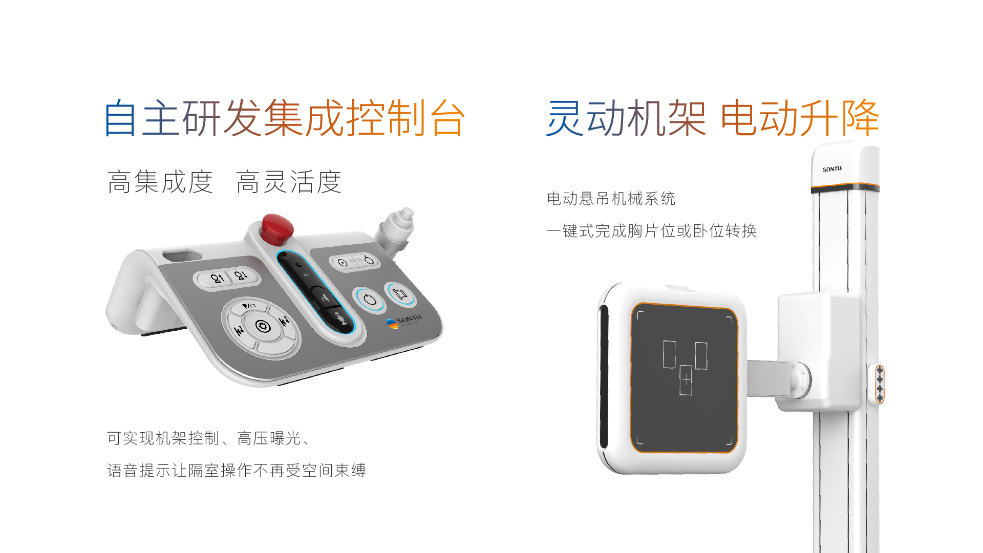 200系列悬吊单板DR